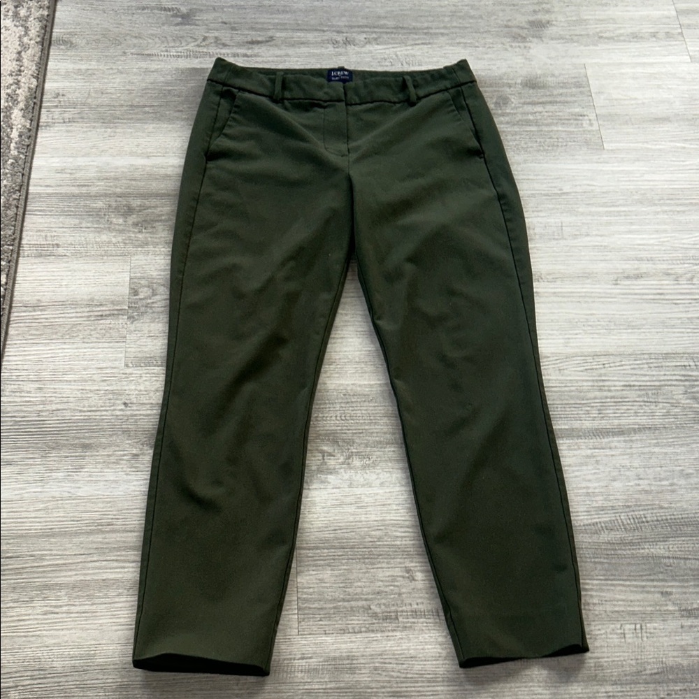 J. Crew Dark Green Chinos